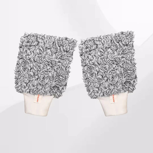 Nanoglans Car Wash Mitt DUO pack