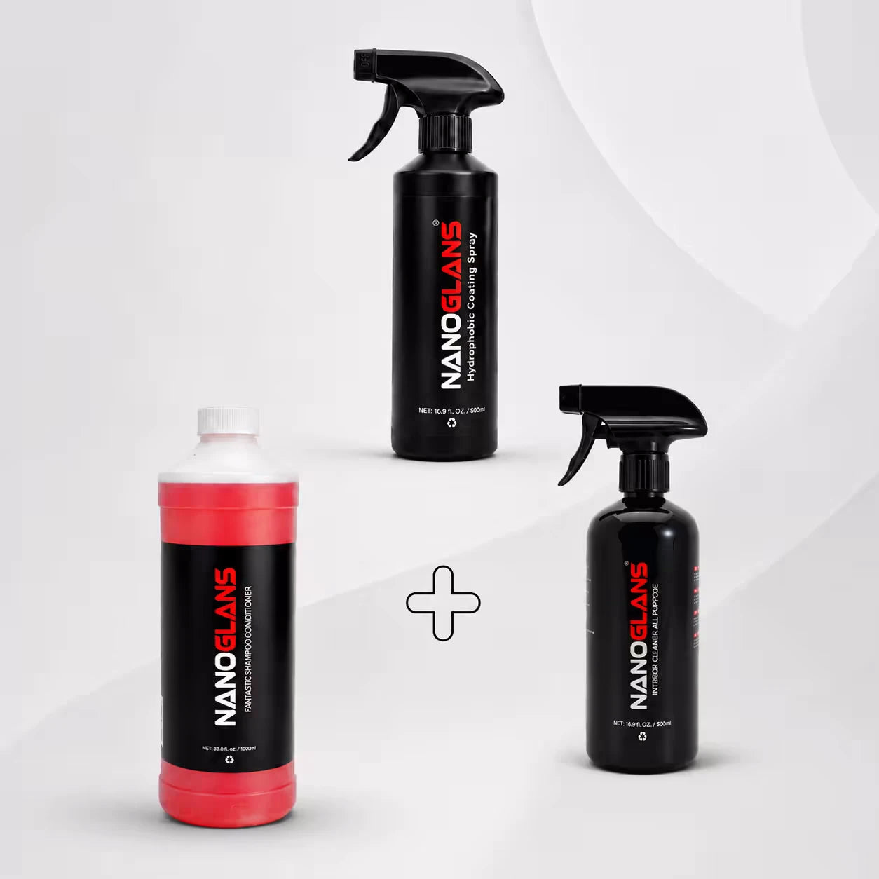 nanoglans coating pakket + gratis nanoglans interieur cleaner