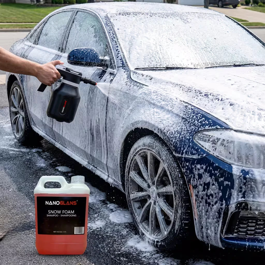 nanoglans e foamer pro met lithium accu