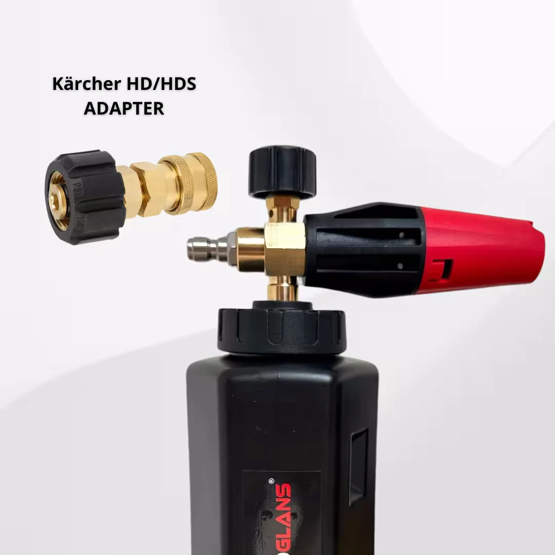 Nanoglans connectors voor Foam Cannon Hogedruk