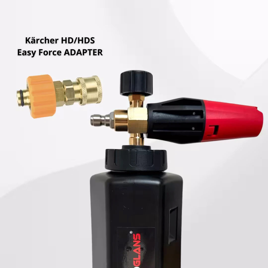 Nanoglans connectors voor Foam Cannon Hogedruk