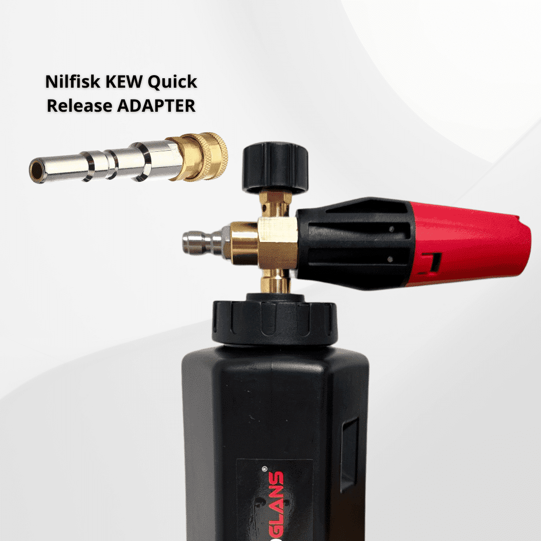 Nanoglans connectors voor Foam Cannon Hogedruk