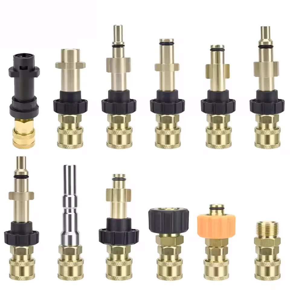 nanoglans connectors voor foam cannon hogedruk