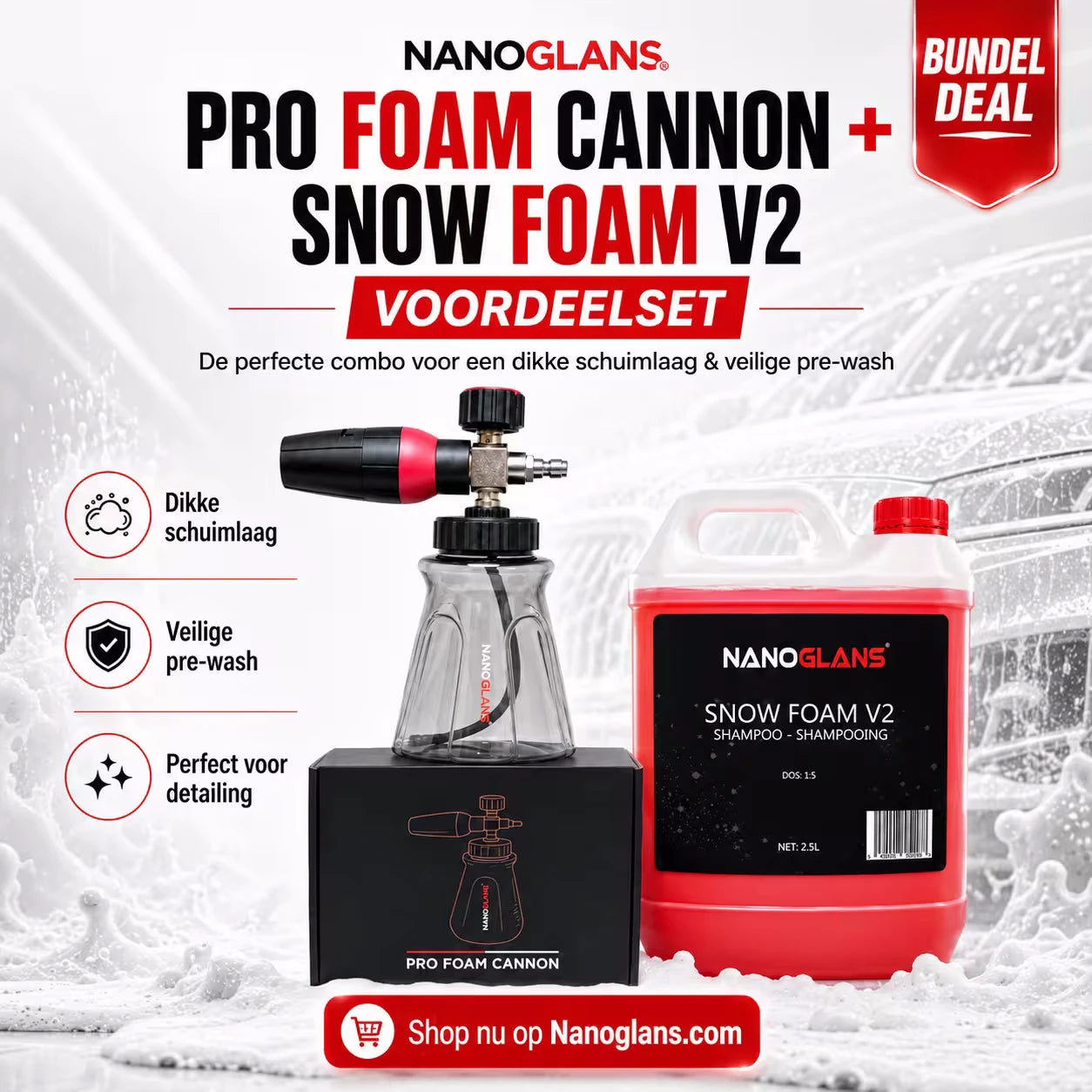 foam cannon set snow foam