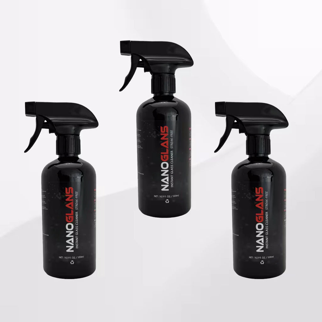 nanoglans instant glass cleaner 2+1 gratis