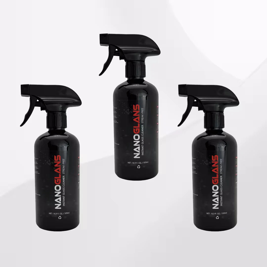 nanoglans instant glass cleaner 2+1 gratis