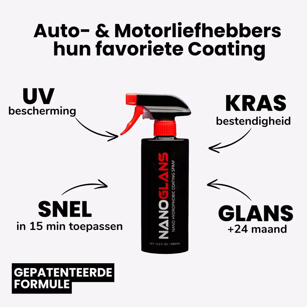 nanoglans auto coating spray 500ml