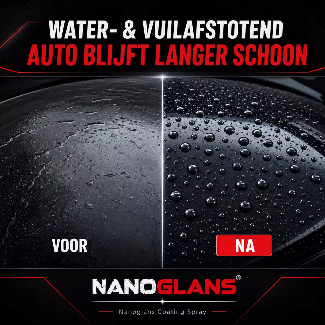 nanoglans auto coating spray 500ml (3 pack)