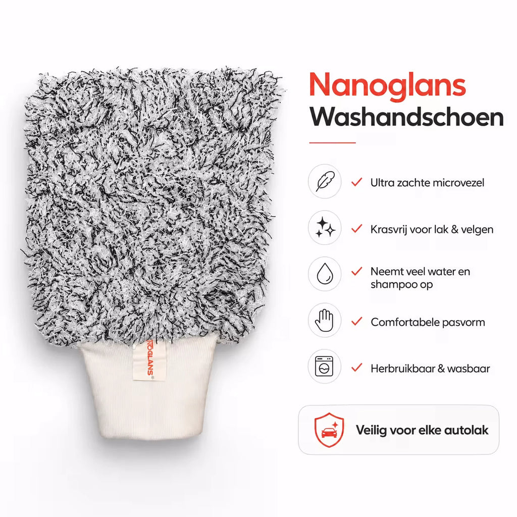 nanoglans auto washandschoen duo pack
