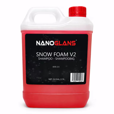 nanoglans snow foam v2 shampoo 2.5l pre wash