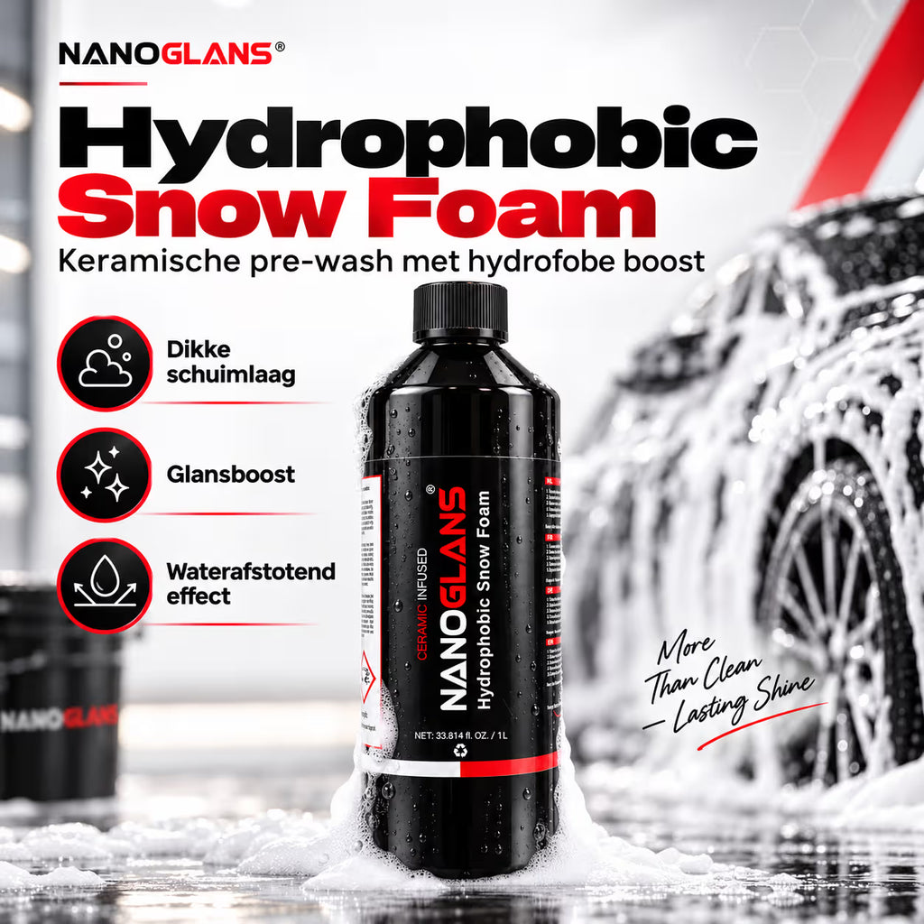 Hydrophobic Snow Foam 1L – NanoGlans Ceramic Pre-Wash