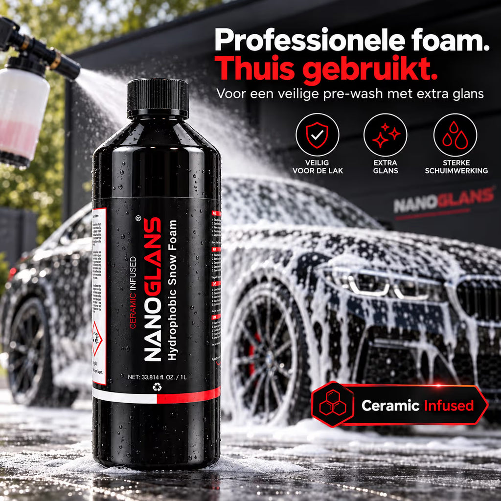 Hydrophobic Snow Foam 1L – NanoGlans Ceramic Pre-Wash