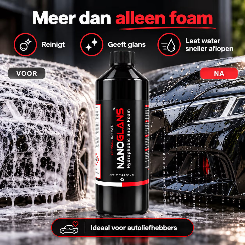Hydrophobic Snow Foam 1L – NanoGlans Ceramic Pre-Wash
