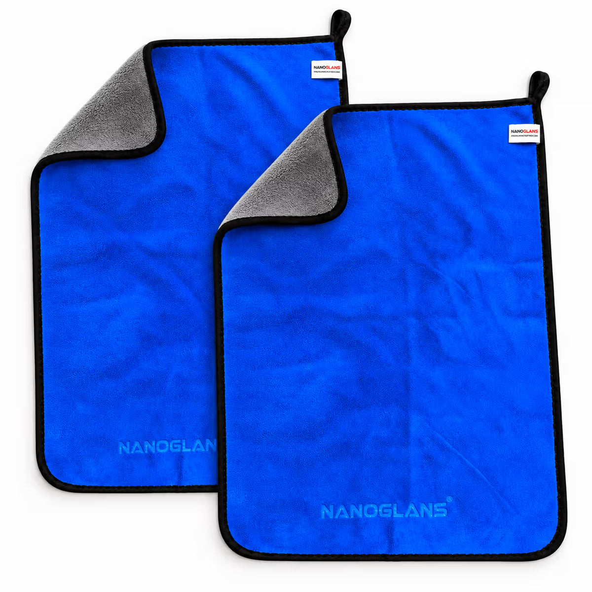 Duopack Microvezel Auto Doeken | Multifunctioneel | XL 60 x 40cm | 800GSM Hoogwaardige Kwaliteit