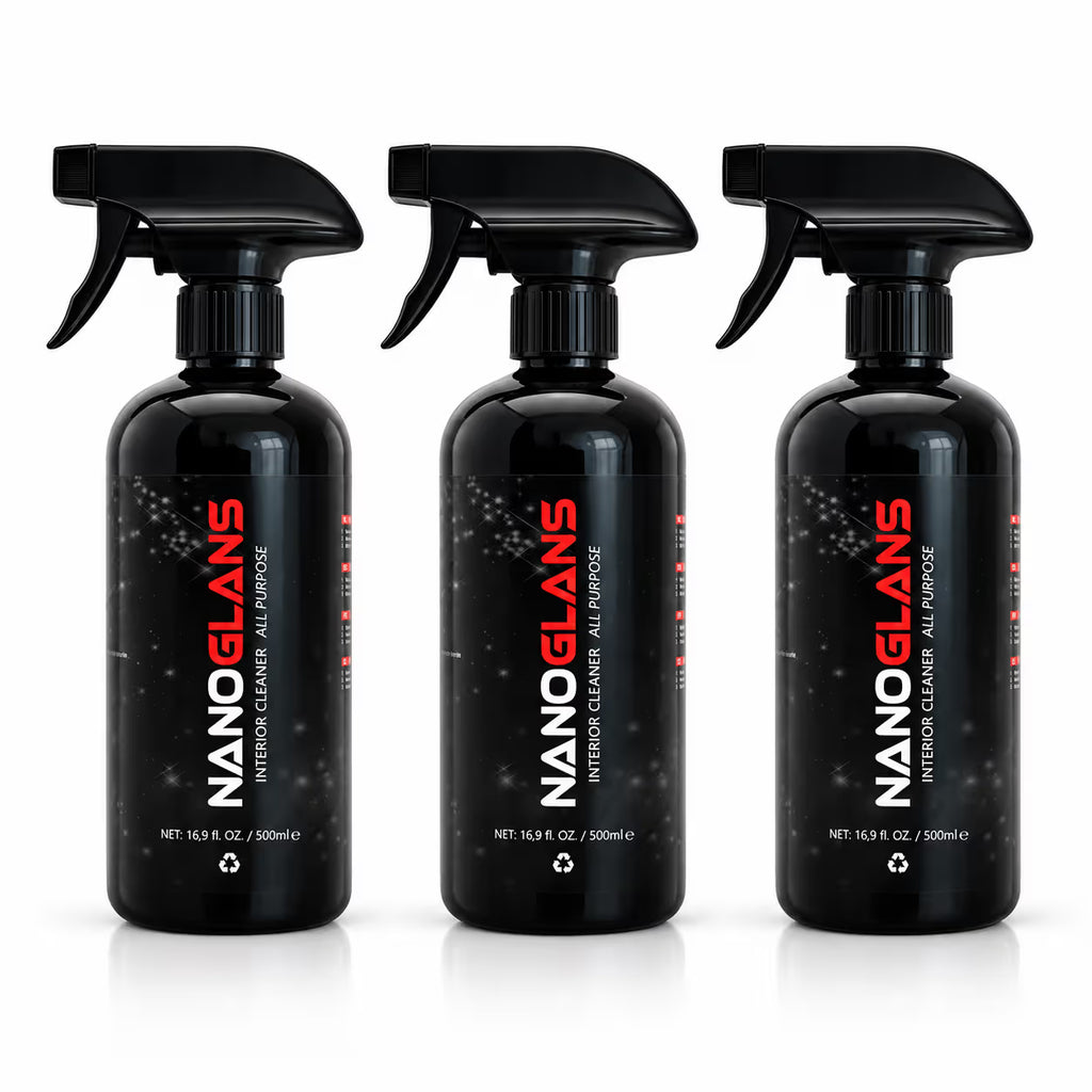 NANOGLANS INNENRAUMREINIGER 500ml | 2 + 1 GRATIS VORTEILSPAKET