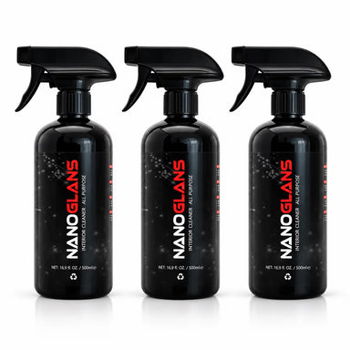 NANOGLANS INNENRAUMREINIGER 500ml | 2 + 1 GRATIS VORTEILSPAKET
