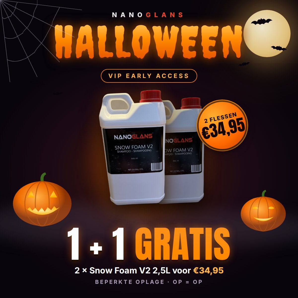 Nanoglans SNOW FOAM V2 Shampoo 2.5L – Vorwäsche