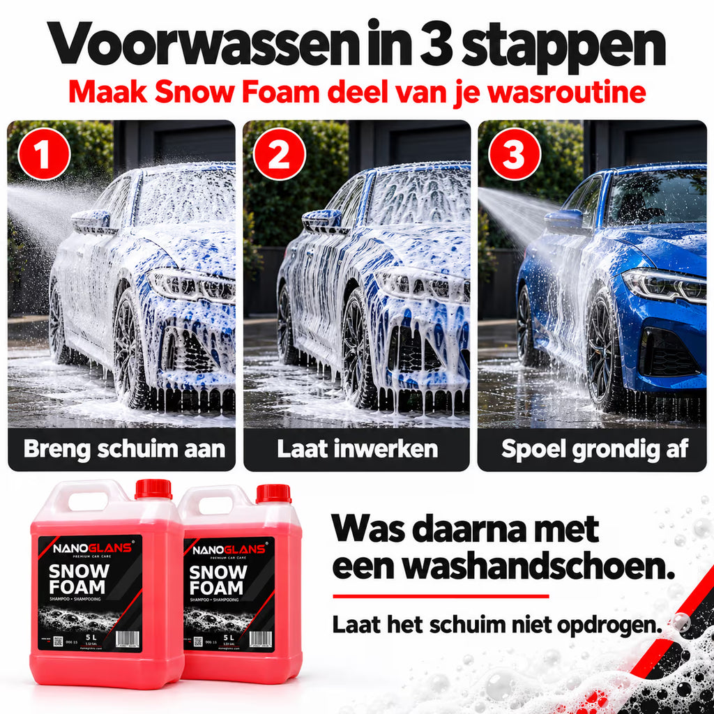 Snow Foam 2×5L – Duopack Voordeelverpakking