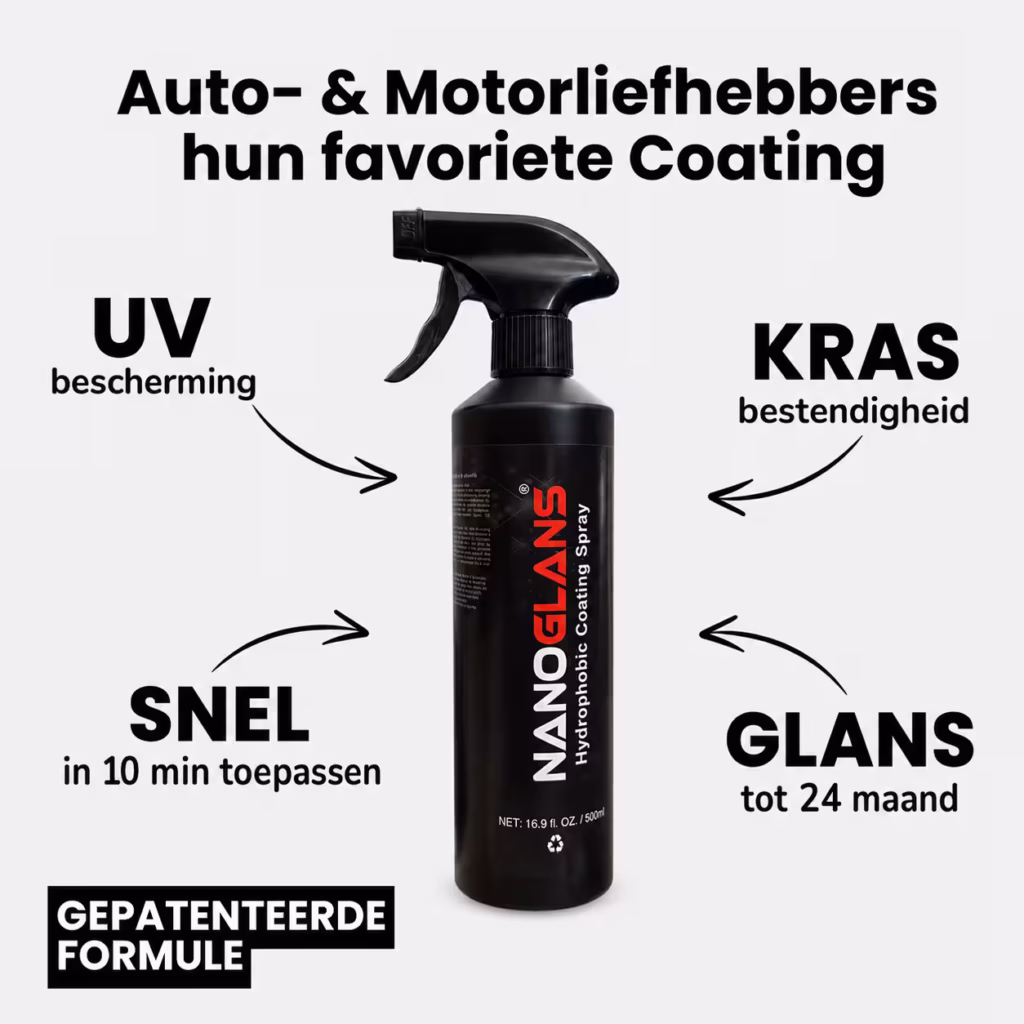 nanoglans auto coating spray 500ml (3 pack)