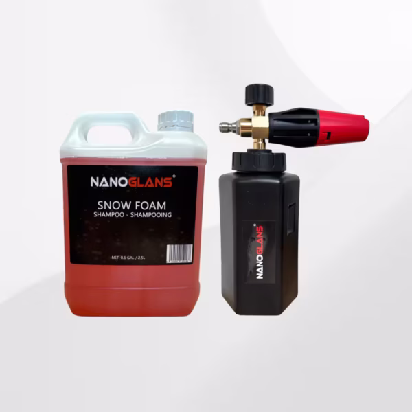 Nanoglans Foam Cannon for High Pressure + Nanoglans snow foam V2 shampoo 2.5L