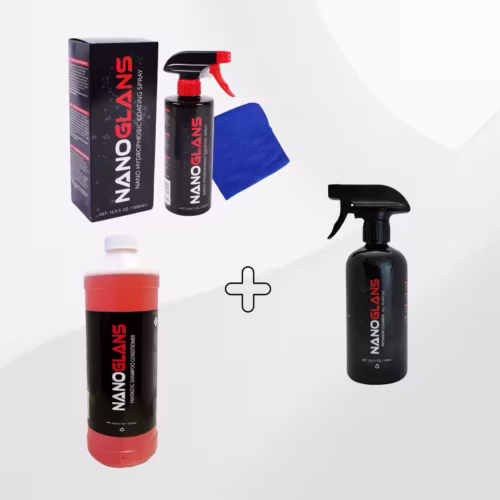 nanoglans coating pakket + gratis nanoglans interieur cleaner