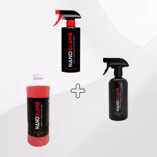 nanoglans coating pakket + gratis nanoglans interieur cleaner