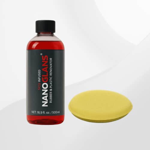 Nanoglans RUBBER & PLASTIC RENOVATOR SIO2 infused 500ML