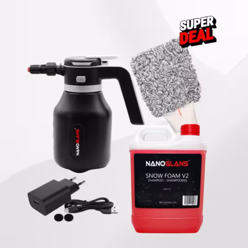 nanoglans e foamer pro met lithium accu set